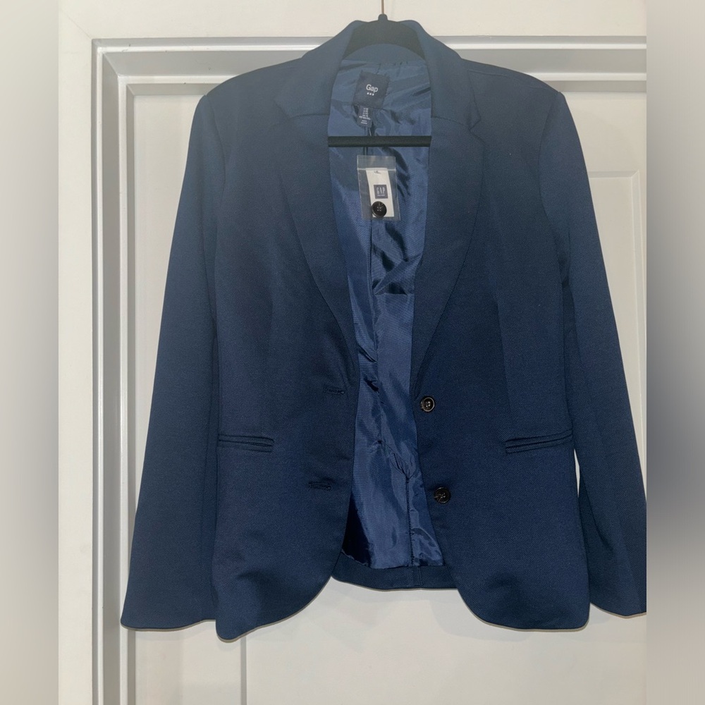 Navy Gap Blazer
